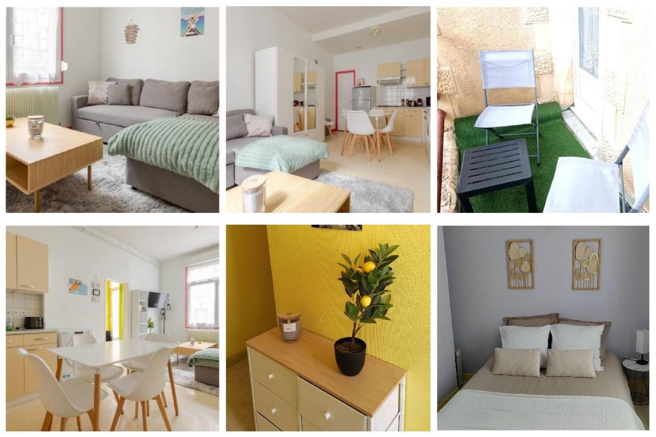 Berck ++++ Central Charmant 70M2 Avec Balcon, Mer A 200 M Et Rue Pietonne A 300 M ++++ מראה חיצוני תמונה
